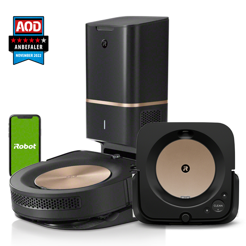 iRobot® Roomba® s9+ & Braava jet® m6 sort Bundle